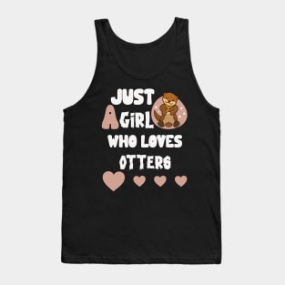 Otter gifts for otter lovers ,her Otter half Tank Top